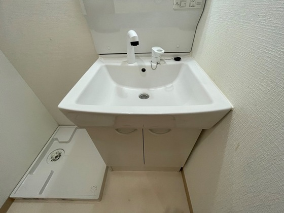 洗面設備　※別号室のお写真です。