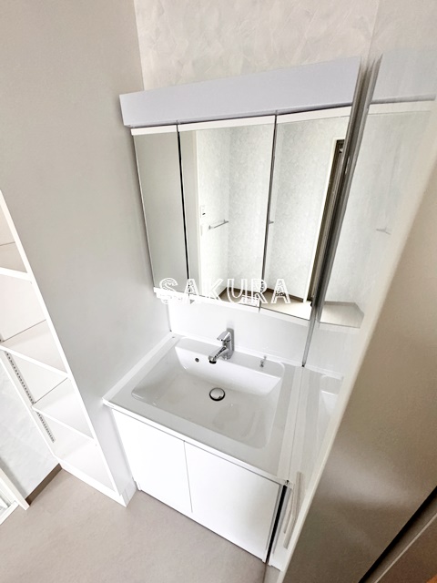 洗面設備　忙しい朝には欠かせない洗面所です♪