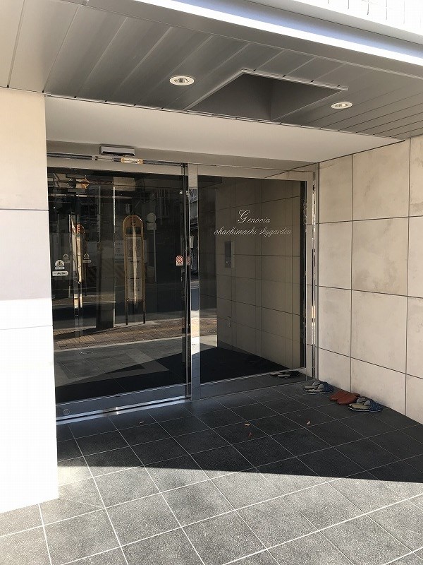 エントランス　毎日通るエントランスはこのようになっています