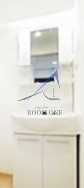 洗面設備　洗面台です。