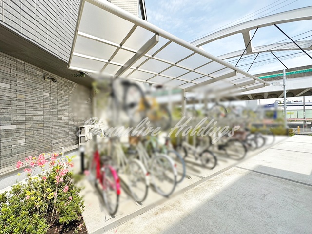 その他共有部分　屋根付き駐輪スペース♪