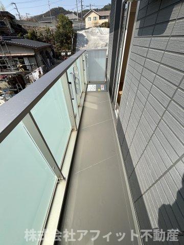 バルコニー　西向き