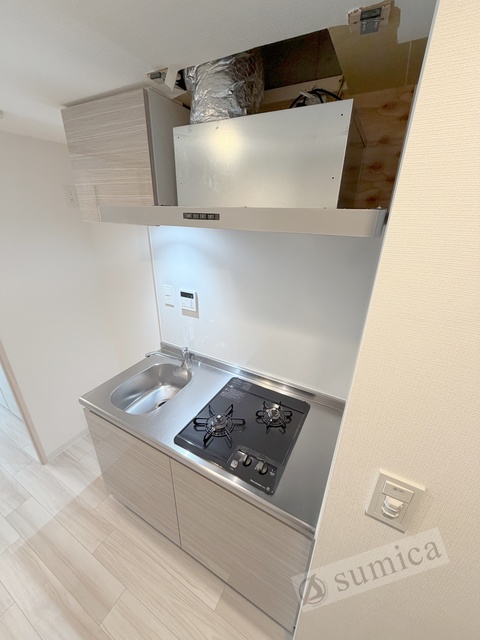 キッチン　２口システムキッチンでお料理楽しく♪♪