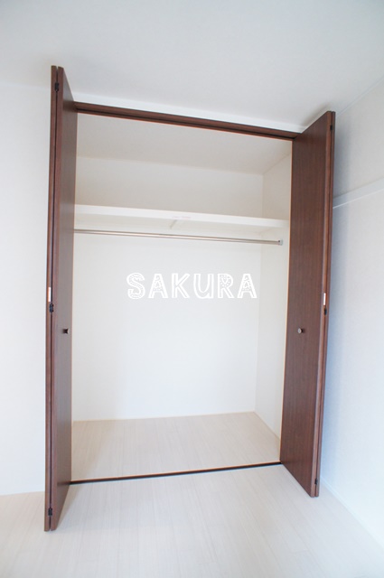 収納　お荷物の多い方でも安心のクローゼット付き♪