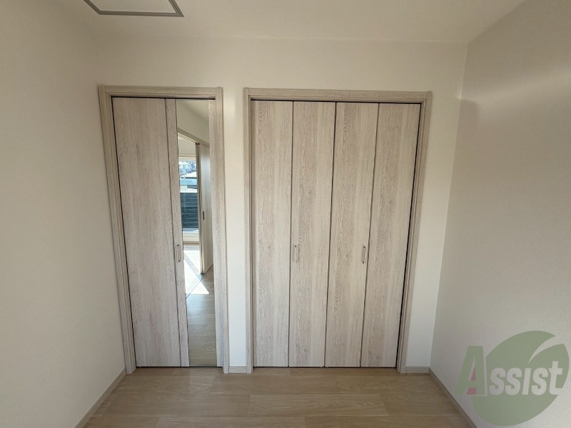 収納　こちらは収納になります。広々していますね。