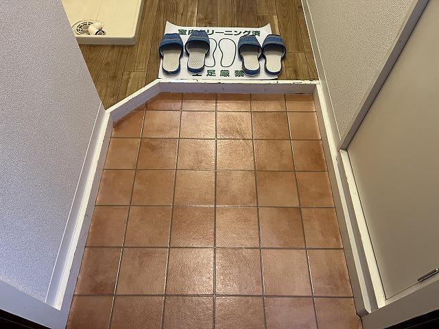 玄関　明るい玄関です