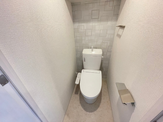 トイレ　６０６号室の写真です。
