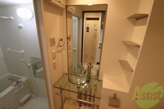 洗面設備　お洒落