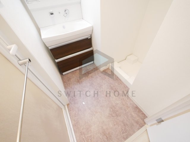 洗面設備　使いやすい洗面所です