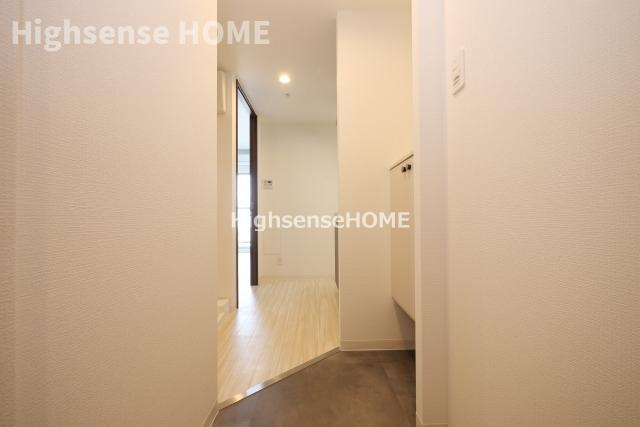 玄関　明るい玄関です