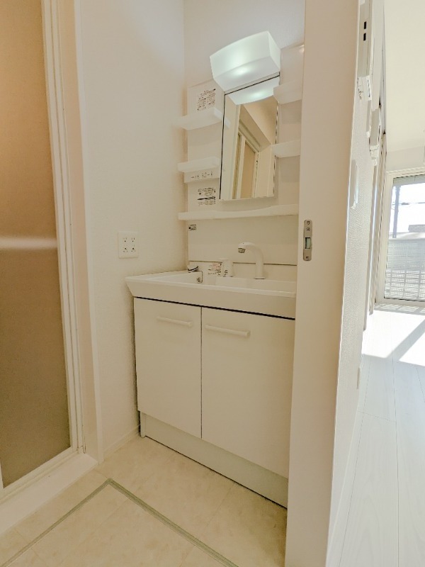 洗面設備　図面と現状に相違がある場合には現状を優先