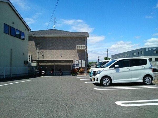 駐車場　敷地内駐車場！