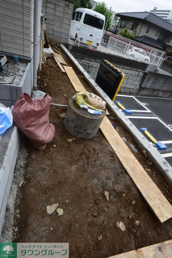 駐車場　駐輪場予定地