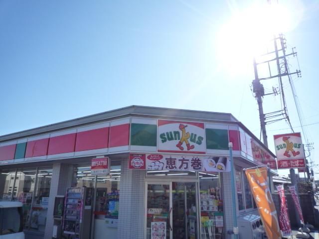 コンビニ　サンクス新座馬場店（コンビニ）まで886m
