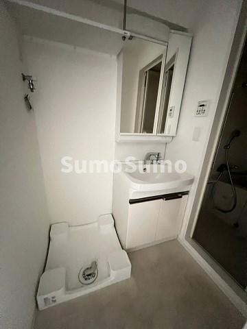 洗面設備　使いやすい洗面所です