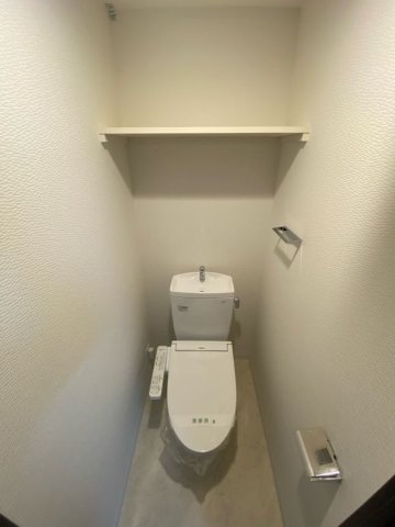 トイレ　ゆったりとした空間のトイレです