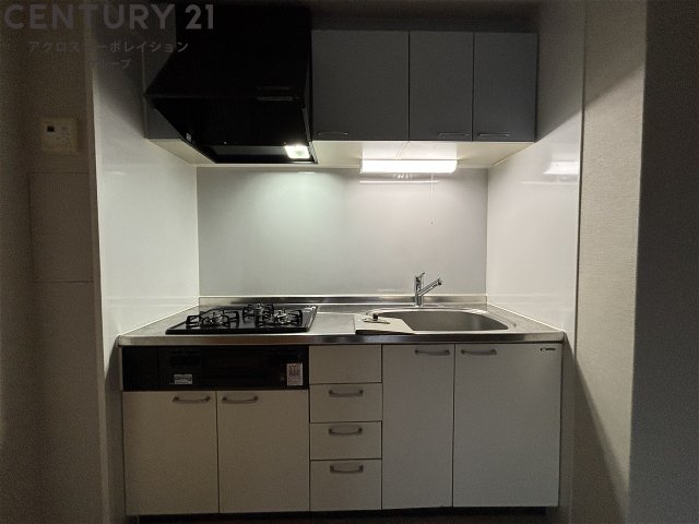 キッチン　3口ガスコンロ付きのキッチン♪