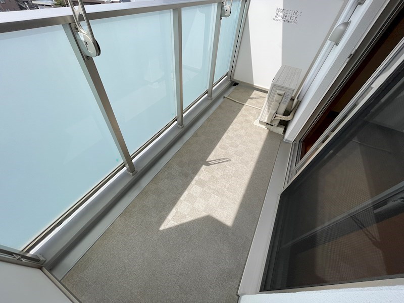 バルコニー　※別号室のお写真となります。