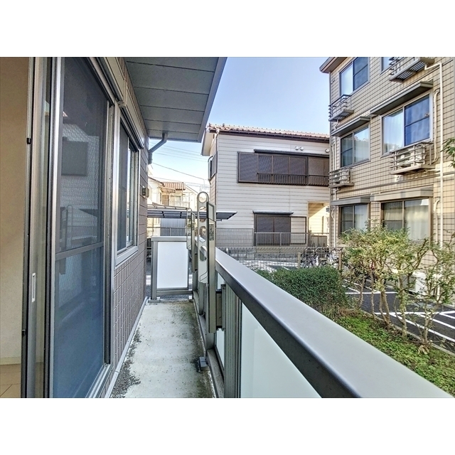 バルコニー　参考：１０４室の写真になります