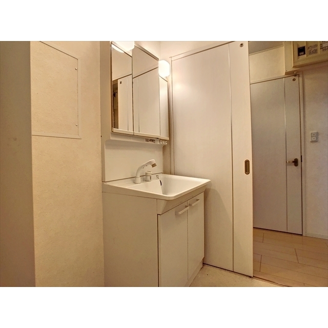 洗面設備　参考：１０４室の写真になります