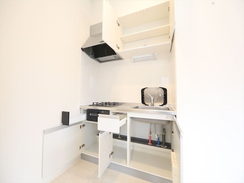 キッチン　システムキッチン（ガス2口コンロ・グリル付）　同仕様写真