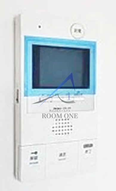 セキュリティ　モニター付きインターホンです。