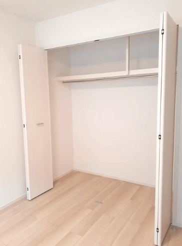 収納　クローゼットです