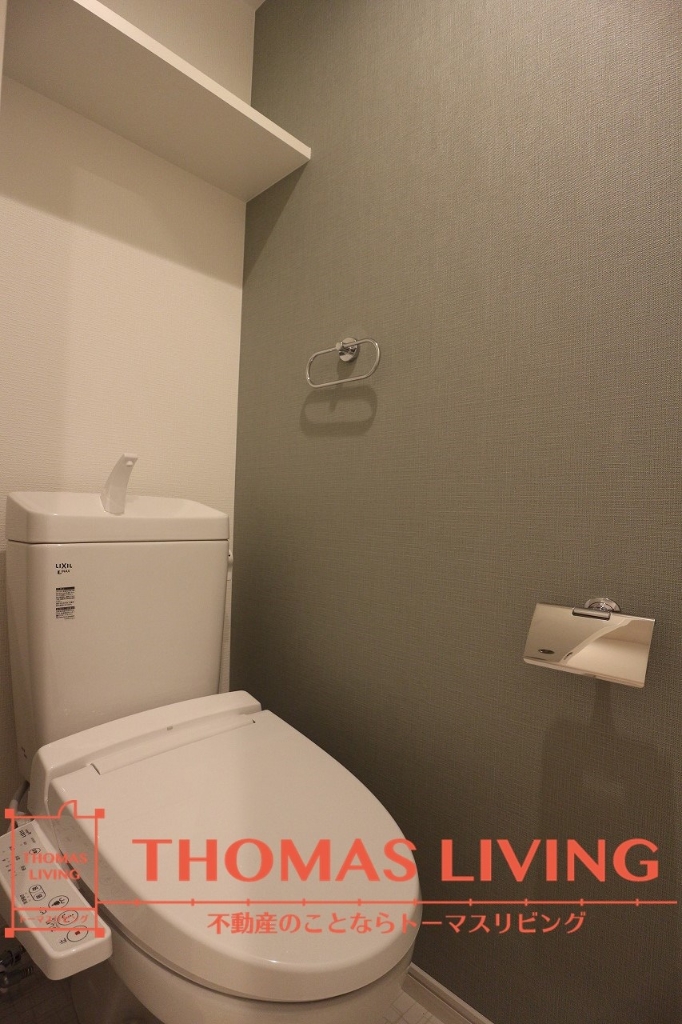 トイレ　同じ物件の別のお部屋です。