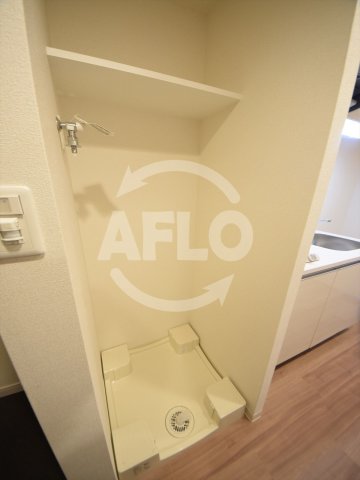 その他設備　プレサンス天王寺シエロ　室内洗濯機置場