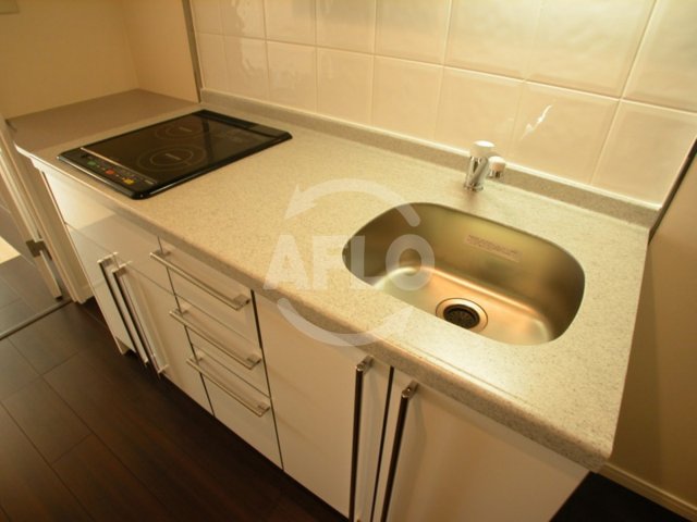 キッチン　モンサンミッシェル北浜　広々キッチン