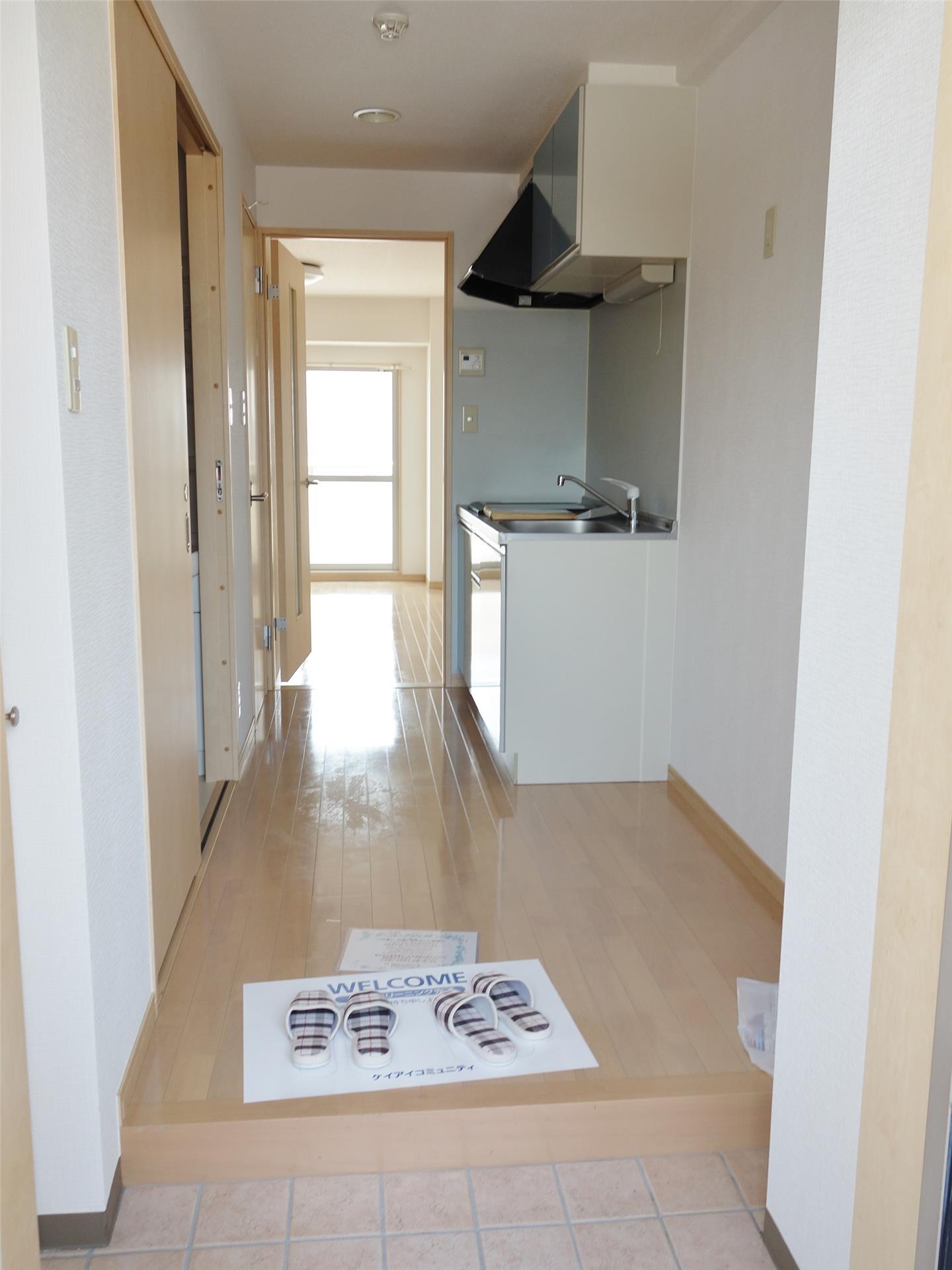 玄関　シューズボックス付きの玄関♪