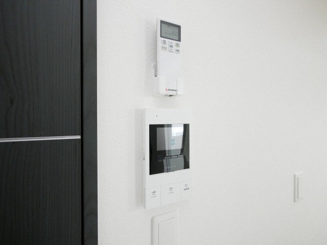 セキュリティ　モニター付きインターホンです♪