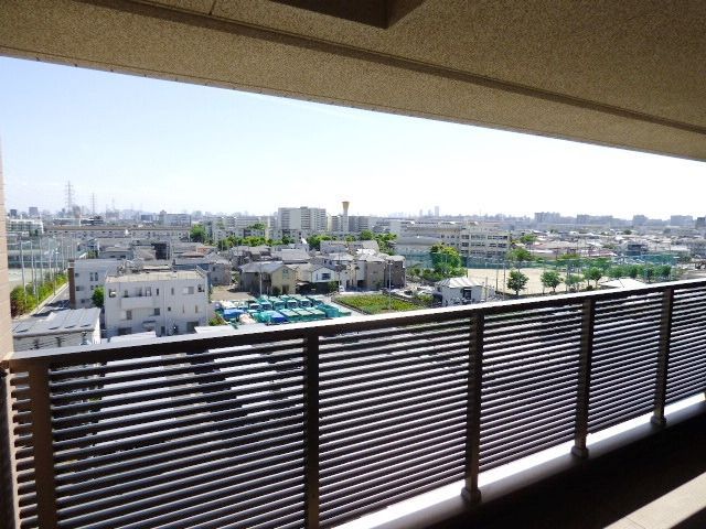 眺望　南側バルコニーからの景色