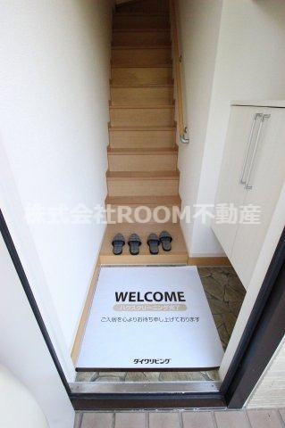 玄関　ゆったりとした玄関です