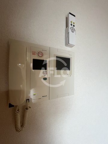セキュリティ　第17関根マンション　モニター付きインターホン
