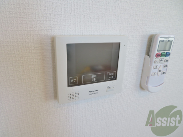 セキュリティ　モニター付きインターホンがあれば突然の来客でもあんしん