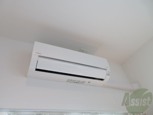 その他設備　エアコンもちゃんとお部屋にありますね、室温管理はこちらで