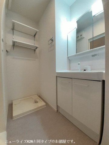 洗面設備　未完成の為イメージ写真です。