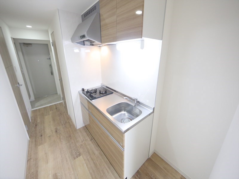 キッチン　システムキッチン（ガス2口コンロ付）