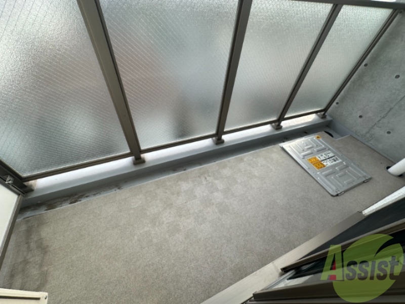 バルコニー　日当たりも良く風の通りも良いバルコニーです。