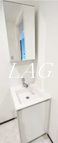 洗面設備　独立洗面台です。