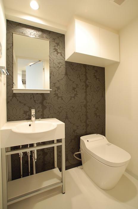 洗面設備　コンパクトで使いやすい洗面所