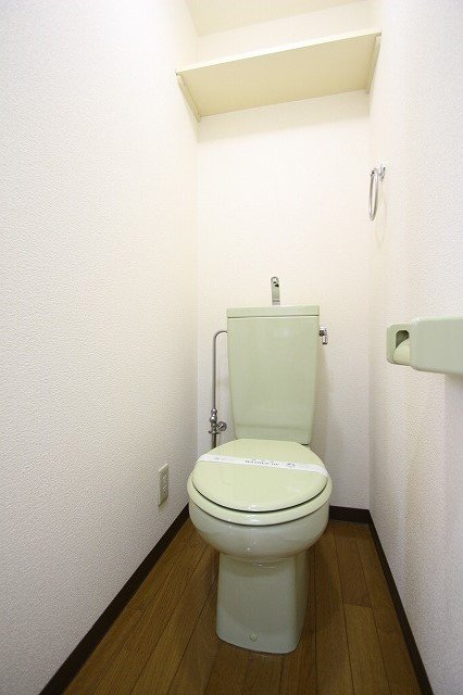 トイレ　同物件別号室の写真です。