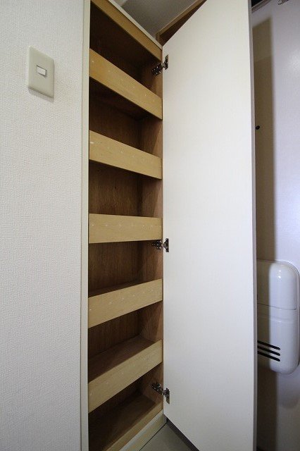 収納　同物件別号室の写真です。