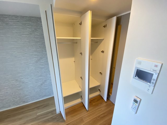 収納　大きなスペースがあり、収納には困りません