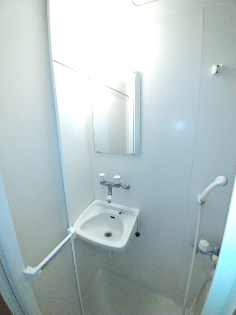 洗面設備　★広角レンズ撮影写真