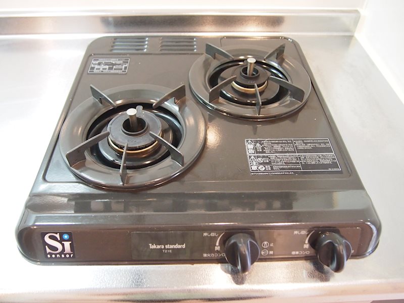 キッチン　ガスコンロ
