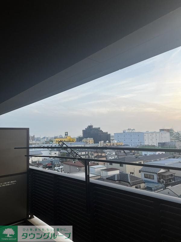バルコニー　眺望