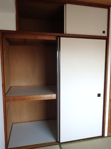収納　押入　※前回募集時2020年8月の写真