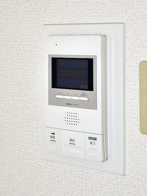 セキュリティ　カラーモニター付インターホン